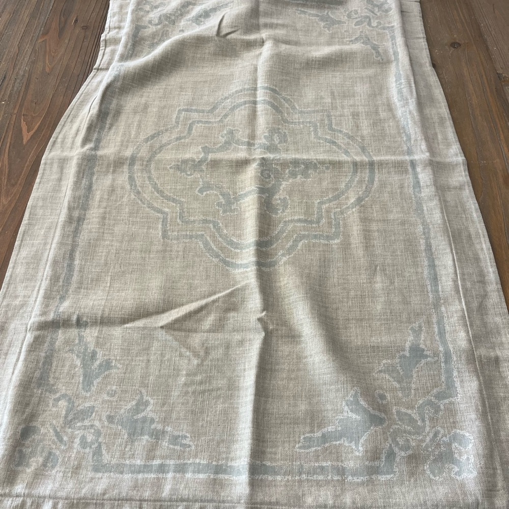 ‼️Restoration Hardware King Size Italian Baroque Medallion Pillow Shams